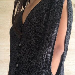 Stylish polka dot dress